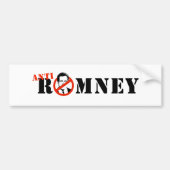ANTI-ROMNEY BUMPERSTICKER (Voorkant)