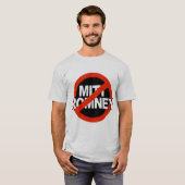 Anti-Romney Cross Cirkel -.png T-shirt (Voorkant volledig)
