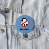 ANTI-ROMNEY -.png Ronde Button 7,6 Cm (In situ)