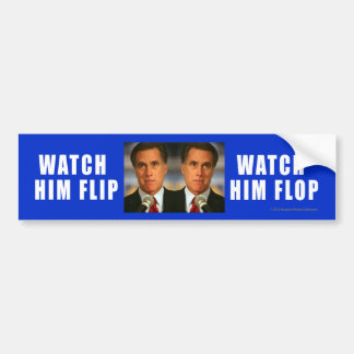 Anti-Romney sticker Bekijk hem omdraaien