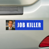 Anti-Romney sticker Doder (Op auto)