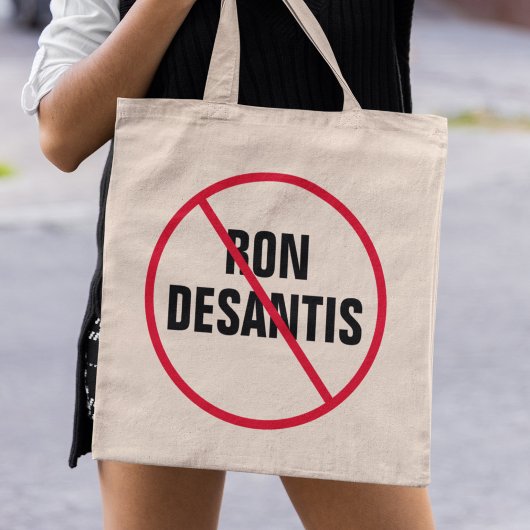 Anti-Ron DeSantis Florida Democraat Politiek Tote Bag