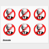 anti ronde sticker (Vel)