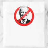 anti ronde sticker (Tas)