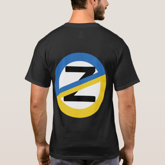 Anti-Russische Z T-Shirt (Achterkant)