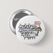 Anti-sanctieschep Ronde Button 5,7 Cm (Voorkant /achterkant)