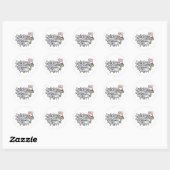 Anti-sanctieschep Ronde Sticker (Vel)