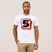 Anti-SB 5-logo-shirt T-shirt (Voorkant volledig)