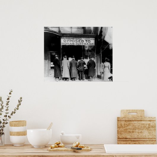 Anti-schokkwartier Poster (Keuken)