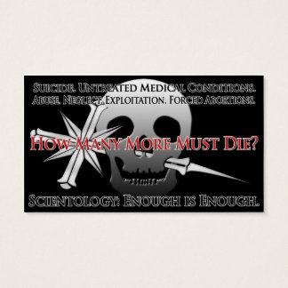Anti-Scientology Info Kaart (Algemeen Publiek)