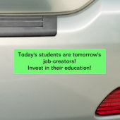 anti Scott Walker bumper sticker (Op auto)