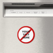 Anti-Sjabloon Cirkel met Slash Magneet (Insitu (Vaatwasser))