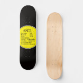 Anti-skeelerboard Persoonlijk Skateboard (Voorkant)
