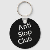 Anti Slop Club Artificial Intelligence Ai Llm Desi Sleutelhanger (Voorkant)