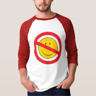 Anti-smileygezicht T-shirt