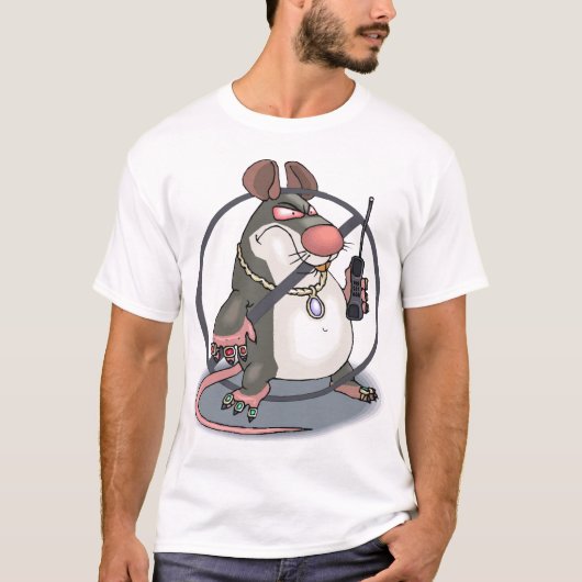 Anti-Snitch No Rats Basketball Tank (Voorkant)