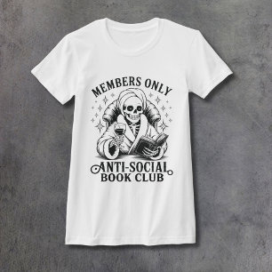 Anti-Sociaal Boek Club Dames T-shirt