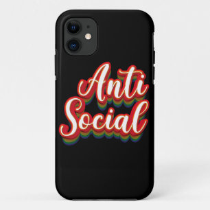 Anti-sociaal Case-Mate iPhone Case