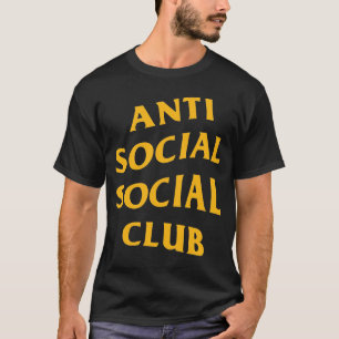 anti sociaal sociaal club t-shirt