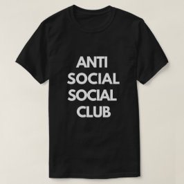 Anti sociaal sociaal club t-shirt
