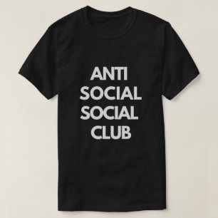 Anti sociaal sociaal club t-shirt