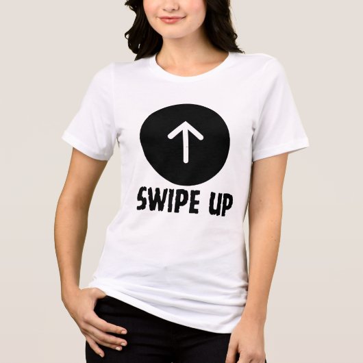 Anti-sociaal Tri-Blend Shirt (Voorkant)