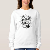 Anti Social Club Funny Pullover  (Voorkant)