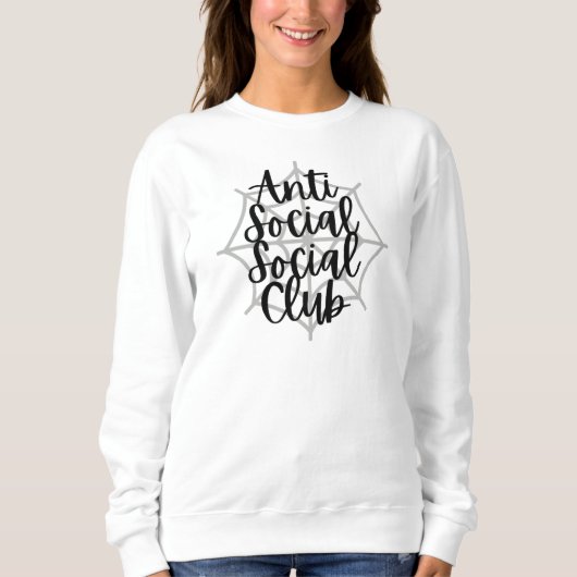 Anti Social Club Funny Pullover  (Voorkant)