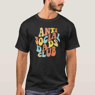 Anti Social Dads Club Introvert Men's Anti-Social T-shirt