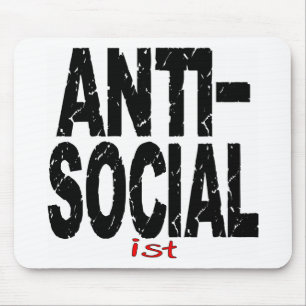 Anti-sociale analist (antisocialist) muismat