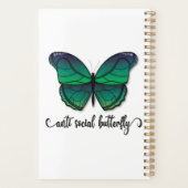 Anti-sociale groene vlinder planner (Achterkant)