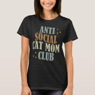 Anti-sociale kat mam Club 3 T-shirt