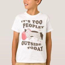 Anti-sociale kitty katjes t-shirt