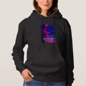 Anti-sociale streetslijtkleding, kleding, esthetis hoodie (Voorkant)