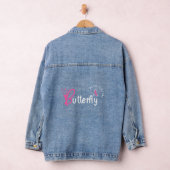 Anti-sociale vlinder denim jacket (Hangar)