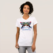 Anti-sociale vlinder t-shirt (Voorkant volledig)