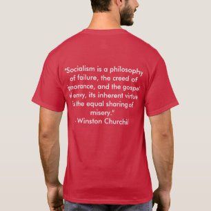 Anti-socialistisch t-shirt
