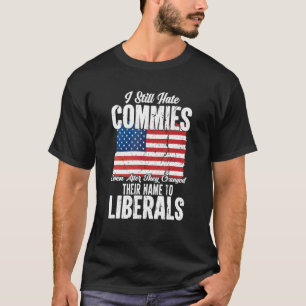Anti-Socialistische Communistisch Pro-Amerika Patr T-shirt