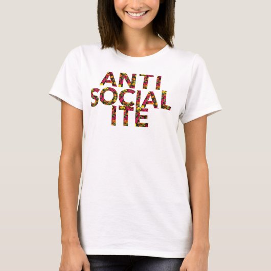 Anti-socialite T-shirt (Voorkant)
