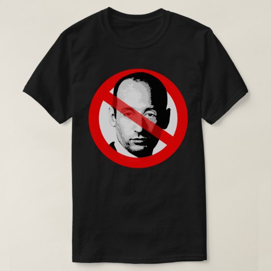 Anti Stephen Miller stak zijn gezicht uit T-shirt (Design voorkant)
