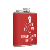 Anti-stop aangepaste kolf heupfles (Rechts)