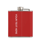 Anti-stop aangepaste kolf heupfles (Achterkant)