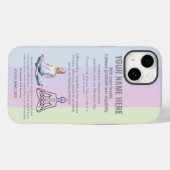 ANTI-Stress I CHOOSE GRATITUDE OVER NEGATIVITY Case-Mate iPhone Case (Achterkant (horizontaal))