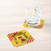 ANTI-STRESS KIDS HERO SUPERHERO POWER  KARTONNEN ONDERZETTERS (Insitu)