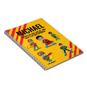 ANTI-STRESS KIDS HERO SUPERHERO POWER NOTITIEBOEK (Rechterzijde)