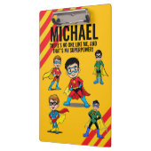 ANTI-STRESS KIDS HERO SUPERHERO POWER RED KLEMBORD (Links)