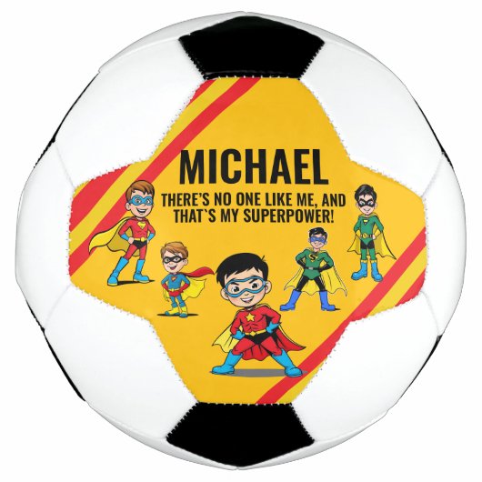 ANTI-STRESS KIDS HERO SUPERHERO POWER TEAM VOETBAL (Voorkant)