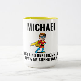ANTI-STRESS KIDS HERO SUPERHERO POWER TWEEKLEURIGE KOFFIEMOK