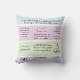 ANTI-STRESS RELAX CALM Meditation PEACE Kussen