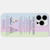 ANTI-Stress YOGA CHAKRA PEACE GRATITUDE Case-Mate iPhone Case (Achterkant (horizontaal))